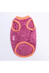 Pawstar Kedi ve KÜÇÜK Köpek T-Shirt Fuchsia Lazy M Sırt28cm Göğüs41cm Boyun26cm - 3