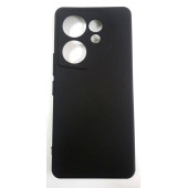 Tecno Camon 20 Ruber Case Yumuşak Slikon Kılıf Siyah - 1