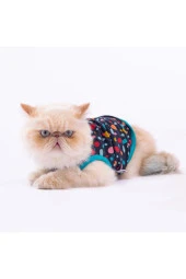 Pawstar Kedi ve KÜÇÜK Köpek T-Shirt Spots L Sırt33cm Göğüs46cm Boyun30cm - 1