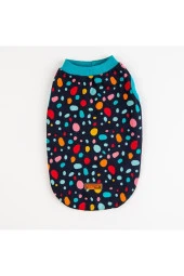 Pawstar Kedi ve KÜÇÜK Köpek T-Shirt Spots L Sırt33cm Göğüs46cm Boyun30cm - 2