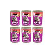 Whiskas Sığırlı Etli Biftekli Konserve Kedi Maması 400 Gr X 6 Adet - 1