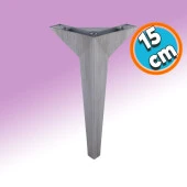 Mobilya Kanepe Çekyat Sehpa TV Ünitesi Baza Koltuk Ayağı Çekyat Saten Eskitme 15 cm Ayak thumbnail 1