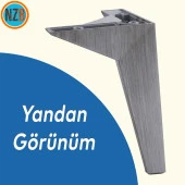 Mobilya Kanepe Çekyat Sehpa TV Ünitesi Baza Koltuk Ayağı Çekyat Saten Eskitme 15 cm Ayak thumbnail 6