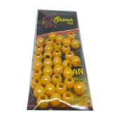 SR SazanRig KOYU SARI JANJAN BONCUK 11 MM (GENİŞ  DELİK) - 2