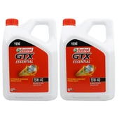 Castrol GTX Essential 15W-40 4 Lt Dizel Benzinli Motor Yağı (2 Adet) - 1