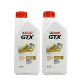 Castrol GTX 20W-50 1 Litre Sentetik Motor Yağı (2 Adet) - 1