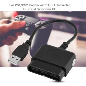 USB to PS2 PS3 PC Bilgisayar Oyun Kolu Çevirici Dönüştürücü 5023 thumbnail 6