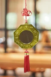 Çin Feng Shui Bagua Ayna 12x40 cm thumbnail 9