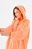 Kadın Fermuarlı Sweat N.Oranj 10005 - 5