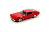 MotorMax 1971 Ford Mustang Sportsroof 1/24 Kırmızı Model Araba thumbnail 1