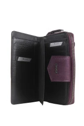 Grande Hakiki Deri Kadın Cüzdan Mürdüm  2716 thumbnail 3