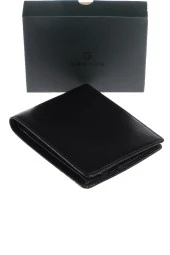 Grande Hakiki Deri Erkek Cüzdan Siyah 1508 thumbnail 1