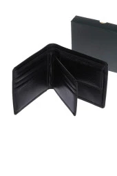 Grande Hakiki Deri Erkek Cüzdan Siyah 1508 thumbnail 3