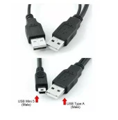 USB Y Giriş Mini 5 Pin HDD Hardisk Kamera Bağlantı Bağlantı 4529 - 7