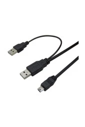 Ancheyn USB Y Giriş Mini 5 Pin HDD Hardisk Kamera Bağlantı Bağlantı 4529 - 1