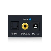 Dijital to Analog 3.5 mm Optik Ses Tos Çevirici Dönüştürücü Adaptör 5057 - 2