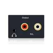 Dijital to Analog 3.5 mm Optik Ses Tos Çevirici Dönüştürücü Adaptör 5057 - 3