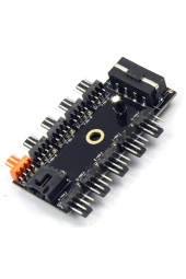 Ancheyn Fan Çoklayıcı Adaptör ve Kablosu 10 Port Fan Power Ide Switch Pwm Çoğaltıcı Hub 4337 - 3