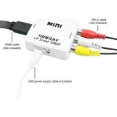 Ancheyn HDMI to RCA TOS AV Çevirici Dönüştürücü Adaptör Tüplü TV AV Video 4552 thumbnail 4