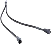 Fan Çoklayıcı 2 Port Y Pwm 4 Pin Splitter Çoklayıcı Switch Kablosu 5025 thumbnail 5