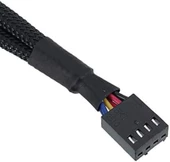 Fan Çoklayıcı 2 Port Y Pwm 4 Pin Splitter Çoklayıcı Switch Kablosu 5025 thumbnail 7