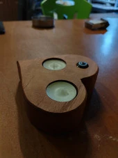 Kalp Şeklinde Ahşap Mumluk TeaLight İçin - 6