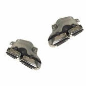 AUTOGP Mercedes w205 makyajlı c63 arka difüzör ve egzoz ucu krom 2019+ thumbnail 2