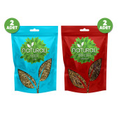 Naturali Rezene Çayı 100 Gr x2 - Kiraz Sapı 75 Gr x2 - 1