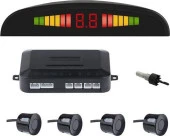 NİKEN Araç geri park sensörü led ekran ve ses ikazlı gri göz niken - 2