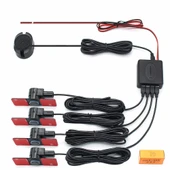 NİKEN Araç geri park sensörü oem göz model ses ikazlı siyah niken - 4