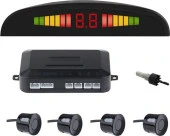 NİKEN Araç geri park sensörü led ekran ve ses ikazlı siyah göz niken - 2