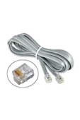 İnternet Adsl-Vdsl Modem Rj 11 Ve Telefon Hat Bağlantı Kablosu 1x2x0,50 Mm TR Üretim - 6