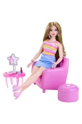 Barbie 'nin Kıyafet ve Aksesuar Askısı Seti HPL78 thumbnail 5