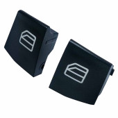 Mercedes-Benz E Class W211 S211 2003-2009 ile Uyumlu 2 Adet Cam Düğmesi Tamir Kapağı - 1