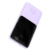 Baseus Elf Dijital Ekranlı 22.5W 10000 mAh Lightning & Type-C Kablolu Hızlı Şarj Powerbank - 11