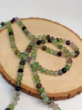 Florit Taşı Rondela Faset Kesim 6*8mm dizi (45820) thumbnail 3