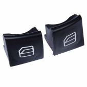 Mercedes-Benz B-Class W245 2005-2011 ile Uyumlu 2 Adet Ön Sol Cam Açma Kapama Düğmesi - 1