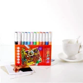 Valkyrie 24 Adet Sanatsal Akrilik Boya Kalemi Kalın Model - 4