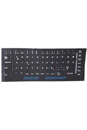 ADDISON 300162 TÜRKÇE F SİYAH KLAVYE STIKER - 1