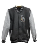 London Life L01390 Çocuk Kolej Ceket İşleme Detaylı Çıtçıt Düğmeli Cepli thumbnail 3