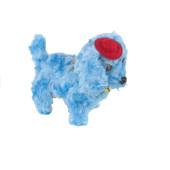 Oyuncak Pelüş Köpek Sevimli Köpek Sesli Hareketli Mavi - 1