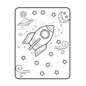 Uzay Boyama Kitap Seti (3 Süper Kitap) - 4