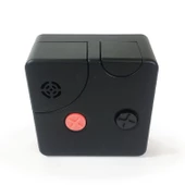 TFA Push Alarmlı Aydınlatmalı Elektronik Masa Saati Siyah - 6