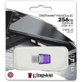 KINGSTON 256GB DATA TRAVELER MICRO DUO DTDUO3CG3/256GB - 1