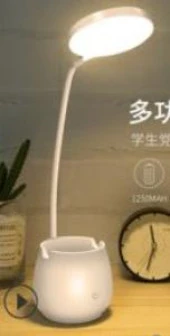 Elba Q16-3 USB Şarjlı Masa Lambası - 1