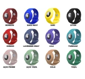 Airtag Anahtarlık Kordonu Kılıfı Silikon Kordonu - 4