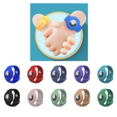 Airtag Anahtarlık Kordonu Kılıfı Silikon Kordonu - 1