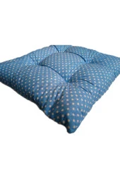 Dekoratif Bağlanabilir Pofuduk Sandalye Minderi, 40x40cm, Bağcıklı, Dekoratif - 2