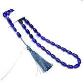 Kapsül Model İp Püsküllü 9-15mm Sıkma Ateş Kehribar Tesbih thumbnail 1