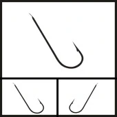 Uyguna-Yakala 50 Adet Maruto 1521 Siyah İğne No:9-İĞN.580 thumbnail 2